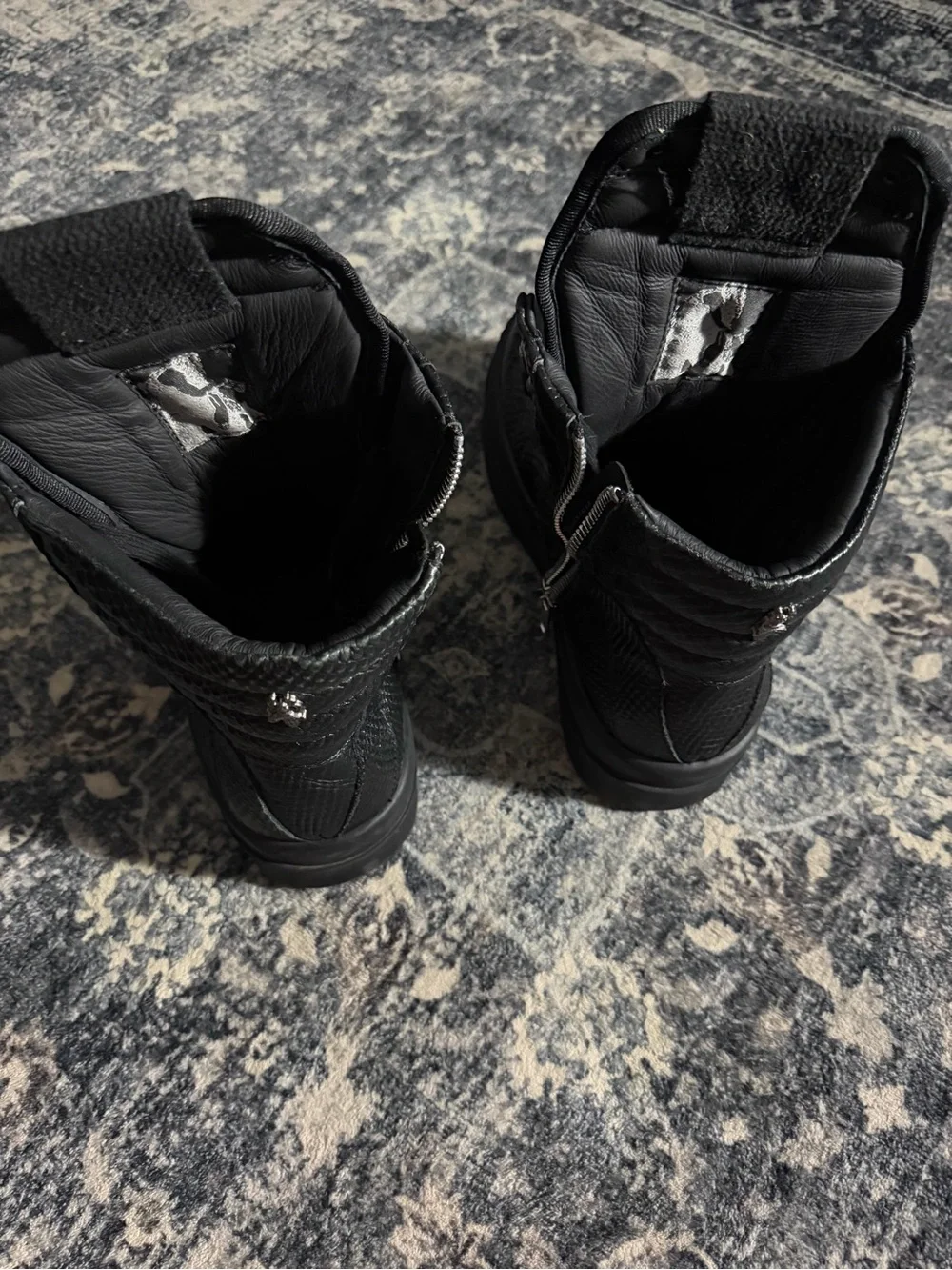 Rick Owen Geobasket x Chrome Hearts Platforms